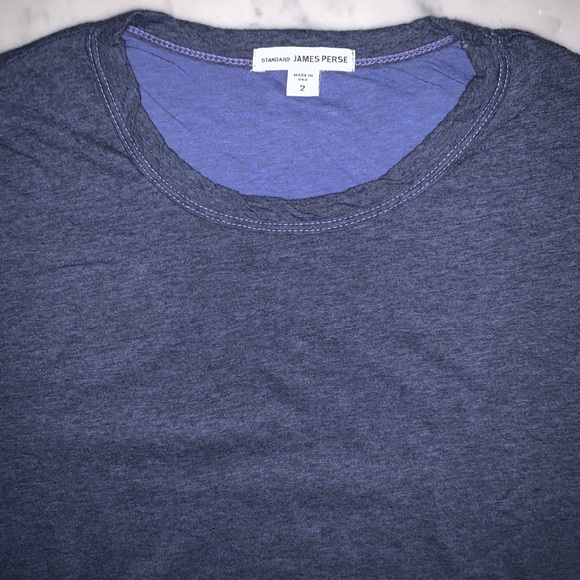 James Perse two ply long sleeve shirt - Picture 2 of 3